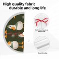 thumbnail image 7 of Christmas Tree Skirt, Mallard Ducks Wild Birds Christmas Tree Decorations Indoor, Tree Skirts Mat With Tassel Trim for Halloween New Year Holiday Christmas Party Decor 36 Inches, 7 of 7