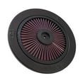 thumbnail image 2 of K &amp; N Filters 66-0901 Air Cleaner Cover XStream (R) 9 Inch Outside Diameter; Black/ Red; K&amp;N Logo, 2 of 4