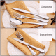 thumbnail image 4 of Juego de cubiertos para niños de 18 piezas, utensilios de acero inoxidable seguros para niños, juego de cubiertos para niños, utensilios de metal para niños pequeños, 4 of 5