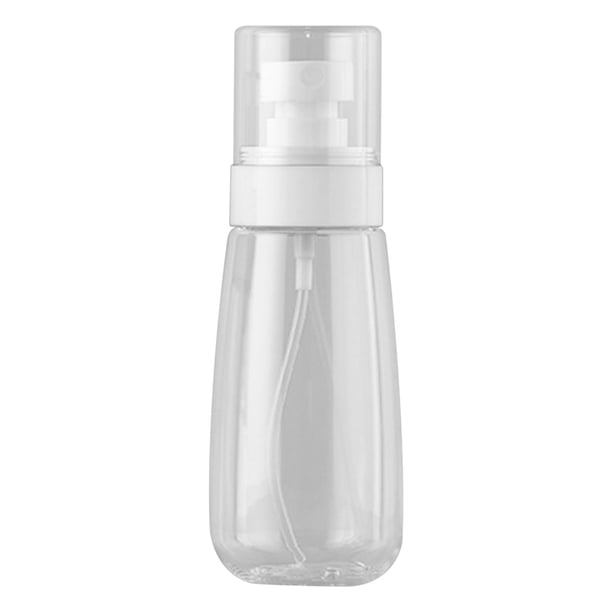 Botella pulverizadora de niebla fina 100 ml | Atomizador de perfume plástico vacío tamaño viaje | Recargable para loción, aceite, cabello, maquillaje | Contenedor cosmético ligero y a prueba de