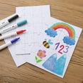 thumbnail image 7 of Mr. Pen- Blank Puzzle, 13 Pack, 20 Pieces/Pack, 5.5 x 8.1 Inches, White, Blank Puzzles to Draw on, White Puzzle, 7 of 7