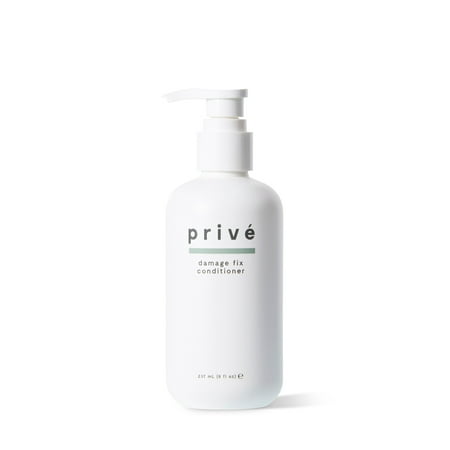 Privé Damage Fix Conditioner - NEW 2019 FORMULA - Go-To Damage Fixer (8 fl oz/237 mL) For damaged, dull and over-processed hair. Ideal for repair, restrengthening, frizz control and (Best Way To Fix Hail Damage)