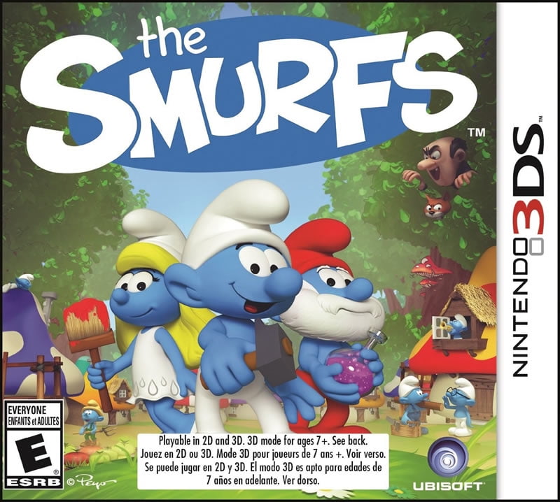 The Smurfs Ubisoft Nintendo 3ds 887256015398 Walmart
