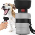thumbnail image 1 of Botella de agua para perros lesotc, dispensador portátil de 400 ml, sin BPA, 1 of 5