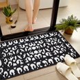 thumbnail image 2 of JML Non-Slip MicrofiberFabric & Rubber Doormat - Soft Entryway Rug for Home/Office (16"x24") - Easy Clean Door Mat for Indoor/Outdoor Use, Decorative Metal Panel Pattern, 2 of 6