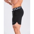 thumbnail image 2 of Mens Lightweight Gym Shorts Running Workout Shorts with Pockets Black1-1,3XL, 2 of 6