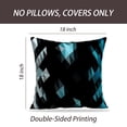 thumbnail image 2 of LALILO Throw Pillow Covers Light Blue Hexagon Mosaic Modern Cushion Cover 18" x 18", 2 Pack, 2 of 6