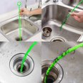 thumbnail image 5 of AWINNER 5 in 1 Compatible for Drain Snake Hair Drain with 5 Packs Drain Auger Clog Remover Cleaning Tool, New for 2023 (Green), 5 of 8