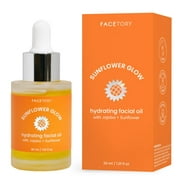 FaceTory Sunflower Glow Hydrating Facial Oil with Jojoba Oil 30ml / 1.01 fl oz