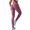 Pink, variant on Sngxgn Women's High Waist Breathable Leggings Lined Leggings(Grey,M)