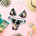 thumbnail image 6 of Pixel Dog Bikini Set with Detachable Sponge & Adjustable Strap, Two-Pack, Ideal for Beach & Pool, Swimsuit Swimsuits Bikini, 6 of 6