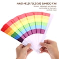 thumbnail image 6 of WRISTBIQUE PE Folding Fan Multi Cooling For Women Weddings 1Pack 15X9X0.2in, 6 of 11