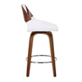 thumbnail image 4 of HUDSON-26' COUNTER STOOL PU-WHITE, 4 of 8