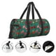 thumbnail image 3 of Balery red and green bow tie Bolsa de Gimnasio para Mujeres y Hombres, Bolsa de Viaje Impermeable, Bolsa de Fin de Semana con Compartimento para Zapatos y Bolsillo Húmedo, 3 of 6