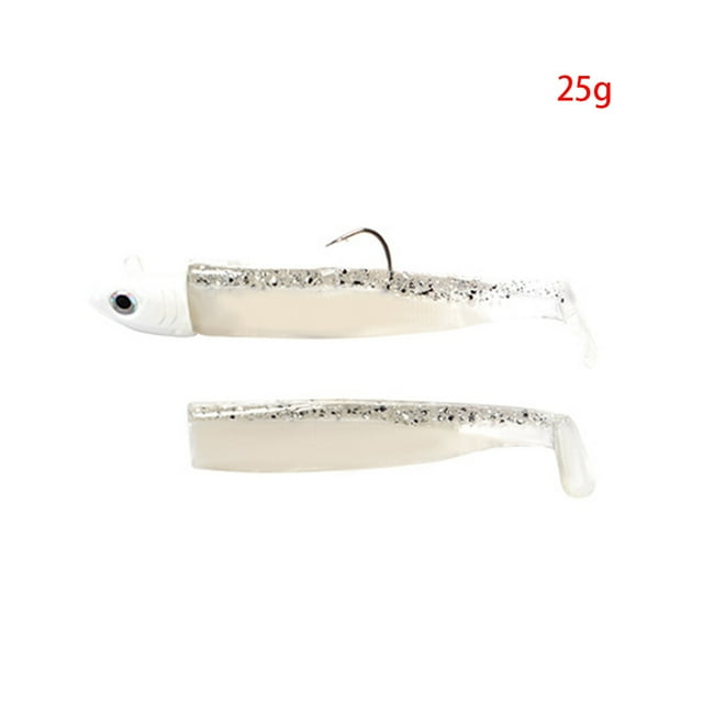 Appât Leurre Pêche Têtes Oscillantes Jig Crankbait Souple Swimbait de Simulation Accessoires de Pêche, Type 5, 25 g