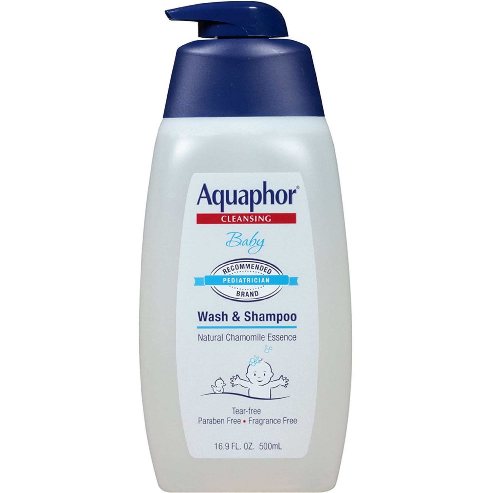 Aquaphor Baby Wash & Shampoo 16.9 oz (Pack of 2)