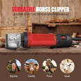 thumbnail image 3 of Clippers 600W Professional Heavy Duty Electric Livestock Grooming Tool with 6-Speeds for Thick Coat Animals, 3 of 7