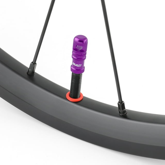 2 tapones para vástago de válvula Presta de bicicleta, tapa de válvula Presta para bicicleta de montaña y carretera