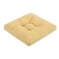 thumbnail image 1 of Square Chair Seat Cushion Foam Chair Cushion For Kitchen Dining Or Car 40x40cm Chair Cushions Filled And Covered With Polycotton Comfortable Design In Different Colours Swing Cushions Replacement Desk, 1 of 3