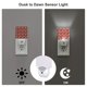 thumbnail image 3 of Fotbe Cute Pig with Coins Luz Nocturna LED, Luz de Noche con Sensor de Luz Natural de Anochecer a Amanecer, Se Enchufa a la Pared, Blanco Cálido 0.5W-US, 3 of 7