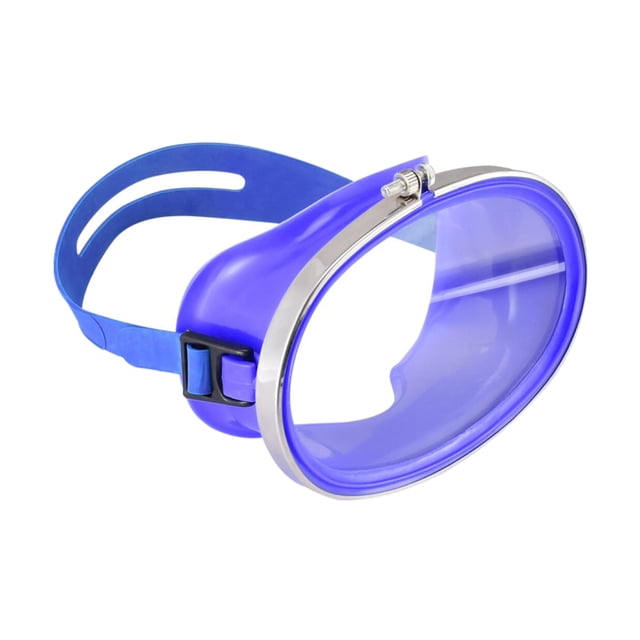 Lunettes de Plongée Classiques pour Adultes Anti-Buée sous-Marine Bleu