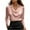 Pink#a, variant on Fmbrln Womens Elegant Satin Blouse Fashion Turndown Collar Long Sleeve Front Draped Shirts Casual Office Business Work Shirts Gold XL