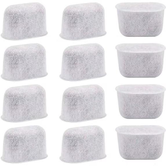 12-Pack Cuisinart Coffee Maker Filter Replacement All Cuisinart Coffee Maker Charcoal Filters Fit For Cuisinart DCC-1200 DGB-900BC CHW-12 SS-700 DGB-700BC DCC-3000 DCC-1100 DGB-625BC
