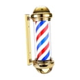 thumbnail image 3 of Poste de peluquero, accesorio de iluminación giratorio para barbería, señal abierta, clásico rojo, azul y , luz de rayas LED giratoria para sin la pelota, 3 of 8