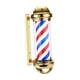 thumbnail image 2 of Luz de poste de barbero clásica, lámpara giratoria de barbería a rayas, Retro, montaje en pared, poste de barbería Led para peluquería sin la pelota, 2 of 9