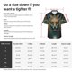 thumbnail image 5 of Fotbe Vintage Pattern Fox Camisa Hawaiana para Hombre Unisex – Camisa Casual de Verano con Botones de Manga Corta de Algodón y Lino,XX-Large, 5 of 7