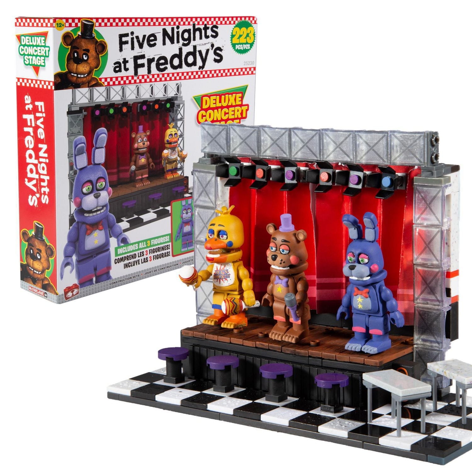 2個1セット■ファシナント03sn16787734ブレラ03gk3001121 FNAF Five Nights at Freddy's DELUXE CONCERT STAGE Construction Set
