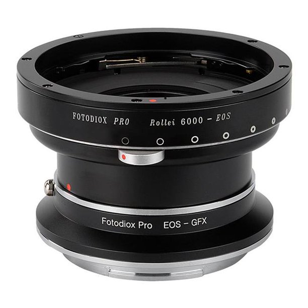 Fotodiox R6kEOSGFXPro Pro Lens Mount Double Adapter for Rollei 6000