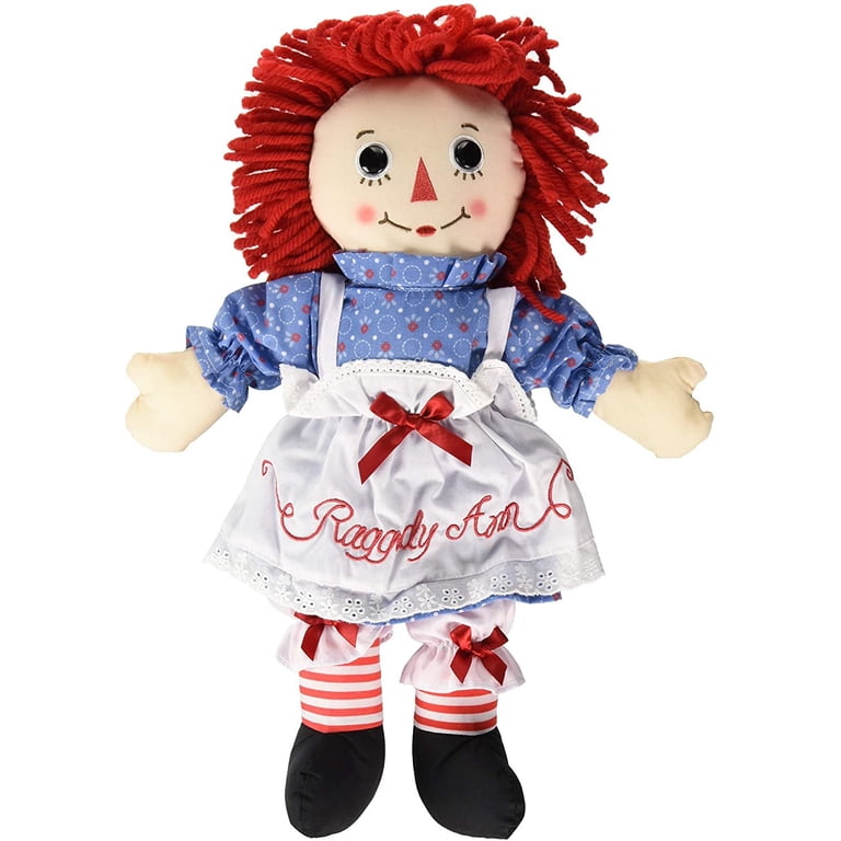 Aurora, Doll, 16'' Raggedy Ann and Raggedy Andy bundle, Multicolor