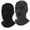 1 Black+1 Gary, variant on 2 Pieces Full Face Mask Cover Ski Mask Winter Balaclava Cap Knitted Face Cover for Winter Outdoor Sports