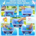 Huge Wave Magic Gel Kit for Kids, 20 Colors Water Toy with Animal Molds ...