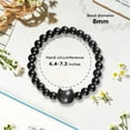 thumbnail image 2 of Lucky Cat Charm Bracelet for Women – Black Obsidian Beaded Bracelet for Money Attraction, Good Luck & Protection – Spiritual Feng Shui Jewelry Gift, 2 of 5