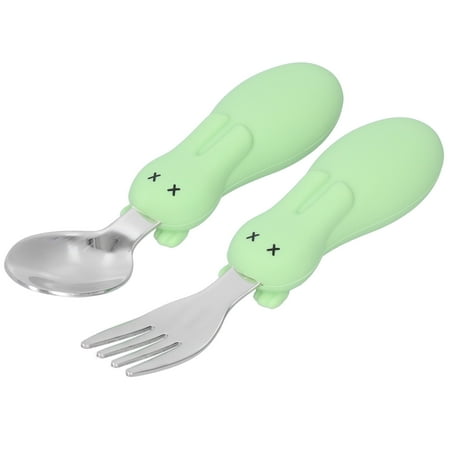 Faginey Cuilleres Fourchettes Ensemble De Vaisselle Cuillere Fourchette En Acier Inoxydable Ensemble De Cuillere Fourchette Bebe Ustensiles D Alimentation En Acier Inoxydable Cuilleres Walmart Canada