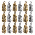 thumbnail image 4 of Hands Pendant Alloy Prayer Charms for Jewelry Making 100Pcs Golden, 4 of 5