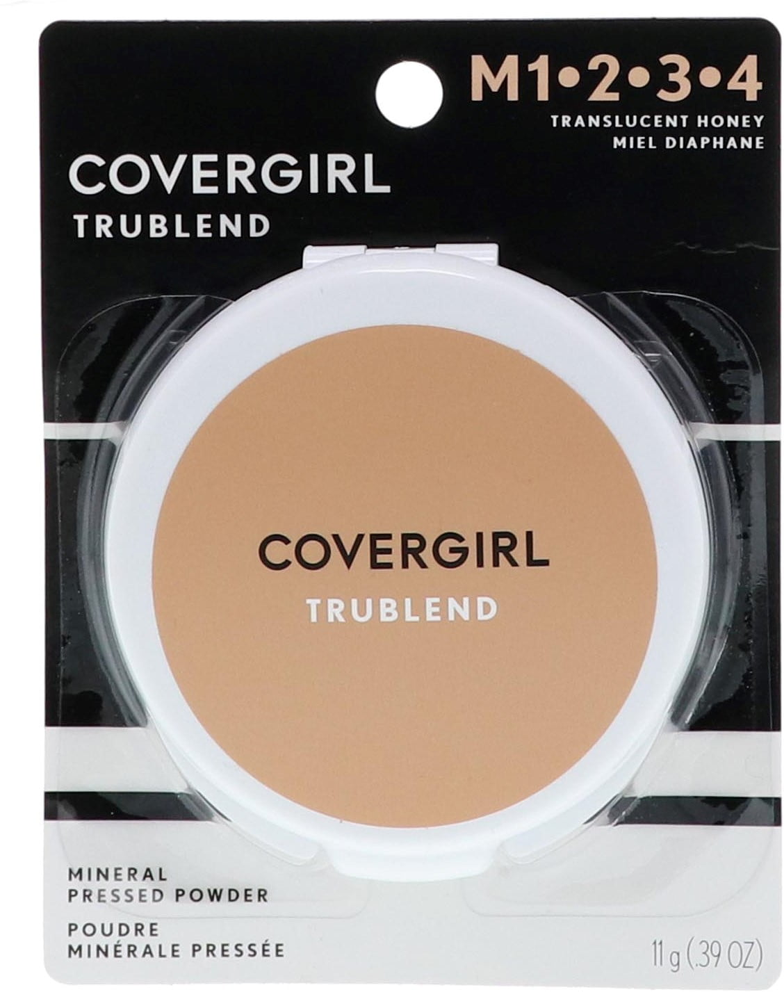 CoverGirl TruBlend Mineral Pressed Powder, Translucent Honey 0.39 oz
