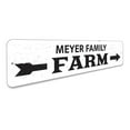 thumbnail image 3 of Family Name Farm Arrow Novelty Decor, Metal Wall Sign - 4x18 Inches, 3 of 4