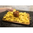 thumbnail image 4 of Better Homes & Gardens- Acacia Wood Rectangle Tray with Gold Color Handles, One Size, 4 of 8