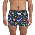 thumbnail image 2 of Bingfone The Underwater World Men's Underwear - Casual Stretch Boxer Briefs-Medium, 2 of 7