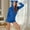 A01_Blue, variant on Womens Velvet Fleece Pajama Top Comfort Casual Plush Soft Robe Open-Front Full-Zip One-Piece Warm Loungewear with Pockets