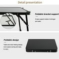 thumbnail image 6 of Camping Table Foldable 2FT Small Folding Table Aluminum Lightweight Portable with Handle, Compact Camping Table Foldable for Outdoor Indoor BBQ Picnic Beach Hiking, 6 of 8