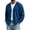 Blue, variant on Mens Casual Cardigan Zaewscy Men's Versatile V Neck Button Loose Casual Cardigan For Daily Use White S