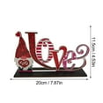 thumbnail image 3 of Happy Valentine‘s Day Wooden Decorations Table Decorations Party Decorations, 3 of 3