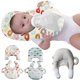 thumbnail image 4 of Almohadas de alimentación de bebé portátiles multifuncionales, tumbona de autoalimentación desmontable, soporte para biberón, almohadas de lactancia infantil, 4 of 7