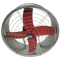24 Inch Cylinder Pipe Fan Wall Mounted Exhaust Fan Tube Axial Duct Fan Ventilator Draft Fan 220V 11400m³/H