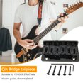 thumbnail image 3 of Sistema de puente de 6 cuerdas Puente rígido fijo de carga superior de 65 mm para Fender Strat Tele Likrtyny Para estrenar, 3 of 8
