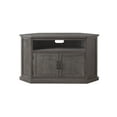 thumbnail image 2 of Martin Svensson Home Rustic Corner 50" Solid Wood TV Stand Gray, 2 of 8